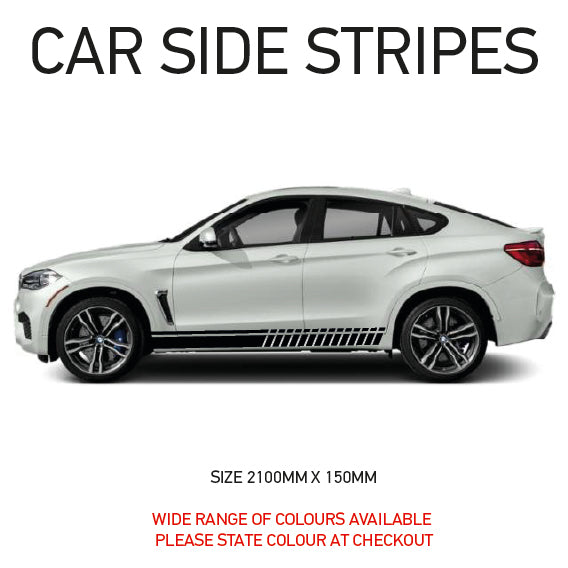 NEO01158A Universal Side Stripe Will Fit Any Car Van