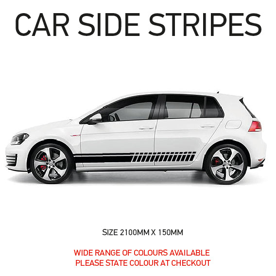 NEO01158A Universal Side Stripe Will Fit Any Car Van