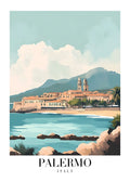 DAV120 Palermo Italy Printed | Premium Waterproof & Tear Resistant Full Colour Posters