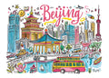 TT123 Beijing Printed | Premium Waterproof & Tear Resistant Full Colour Posters