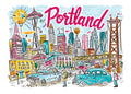 TT124 Portland Printed | Premium Waterproof & Tear Resistant Full Colour Posters