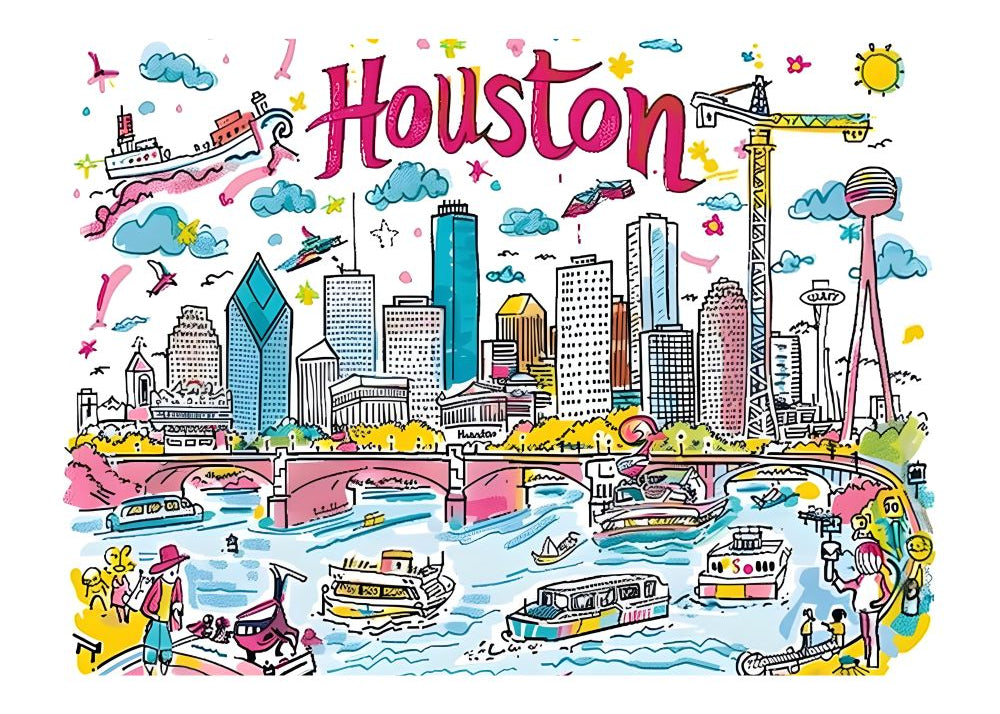 TT07 Trendy Travel Poster Printed | Premium Waterproof & Tear Resistant Full Colour Posters