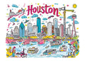 TT127 Houston Printed | Premium Waterproof & Tear Resistant Full Colour Posters