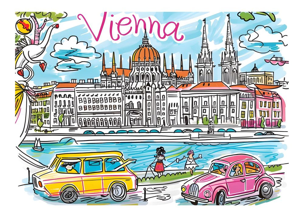 TT07 Trendy Travel Poster Printed | Premium Waterproof & Tear Resistant Full Colour Posters