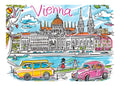 TT128 Vienna Printed | Premium Waterproof & Tear Resistant Full Colour Posters