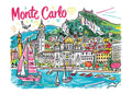 TT129 Monte Carlo Printed | Premium Waterproof & Tear Resistant Full Colour Posters