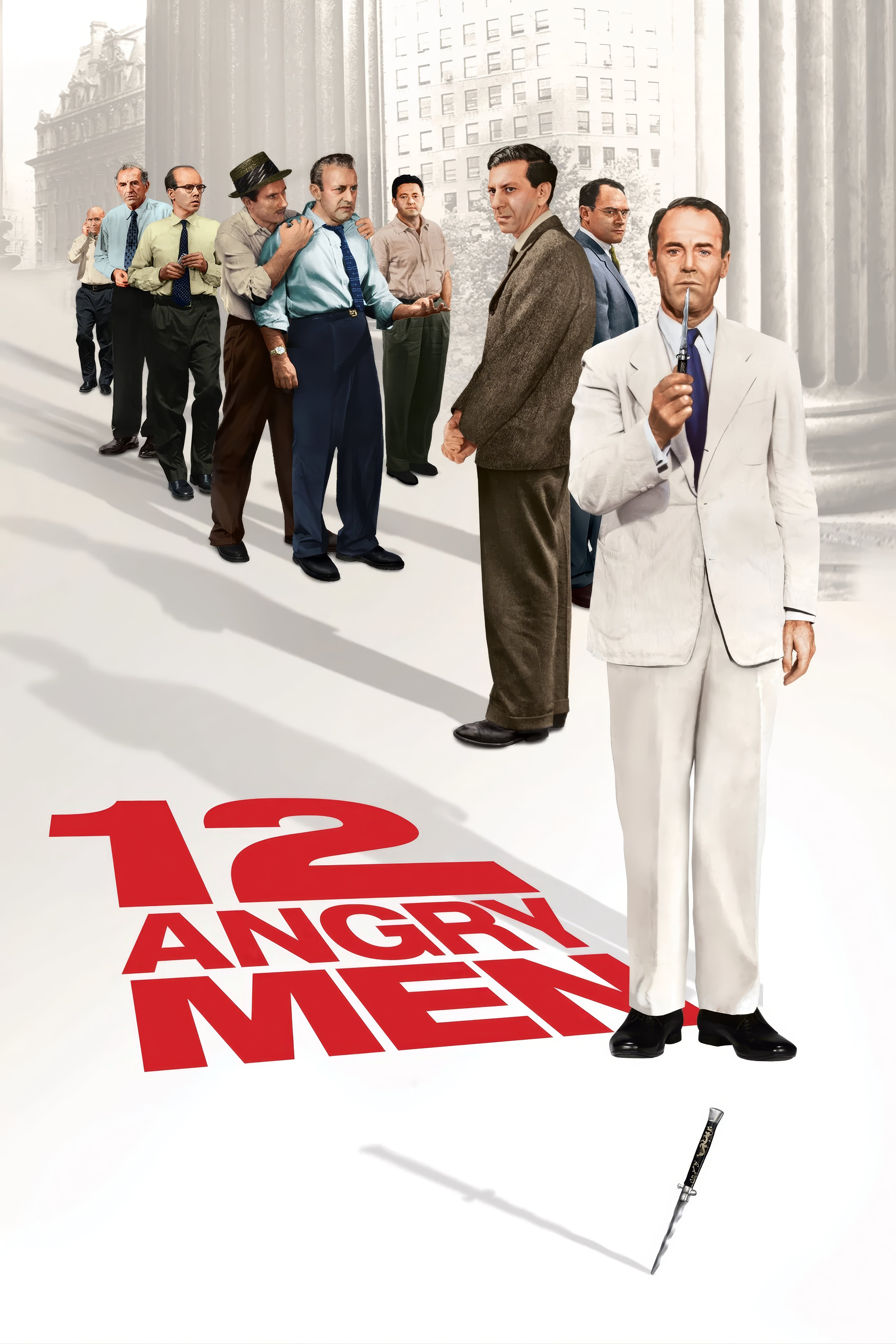 1950 12 Angry Men (1957) Film/Movie Premium Waterproof & Tear Resistant Posters