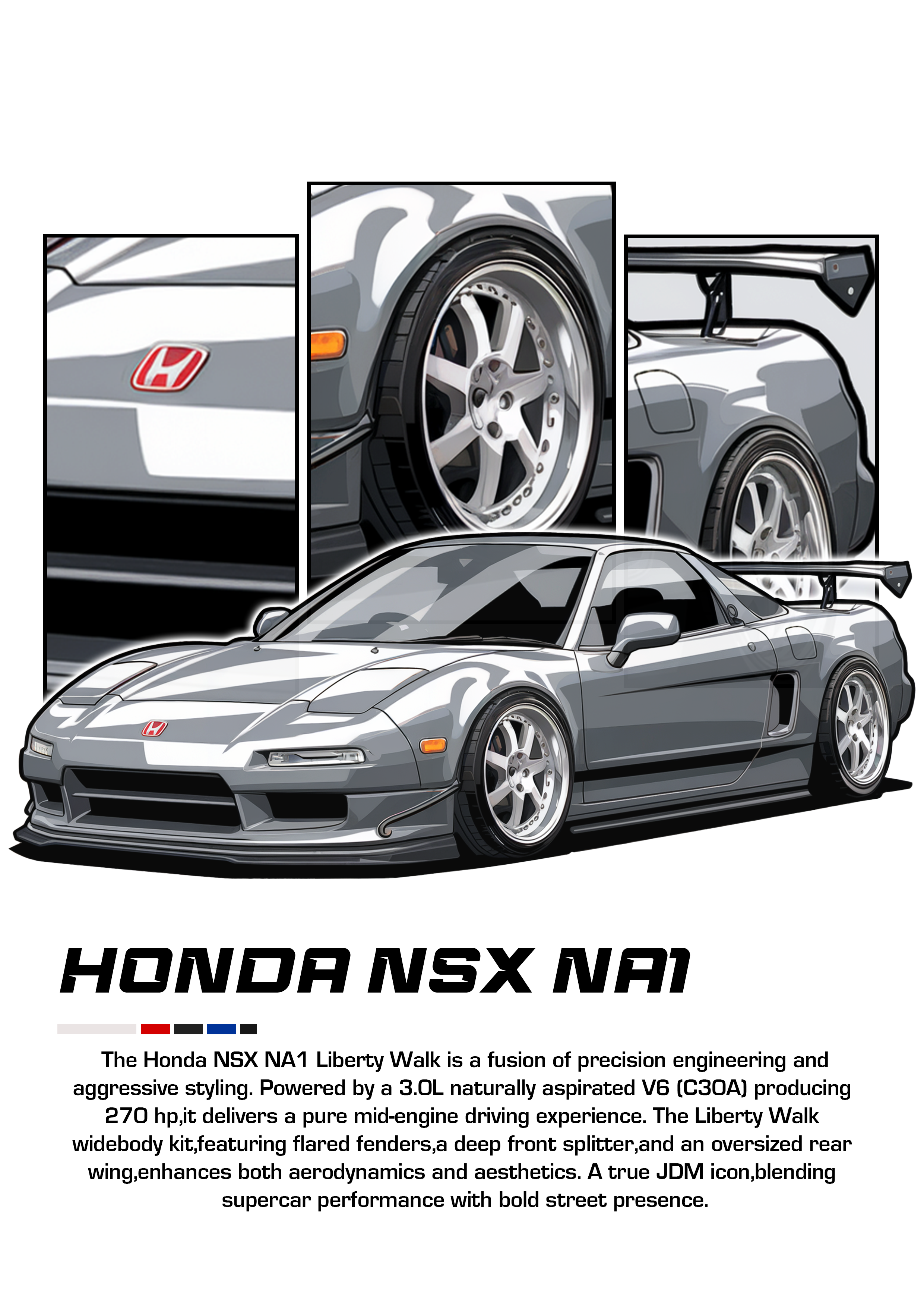 Car Poster Printed | Premium Waterproof & Tear Resistant Full Colour Posters