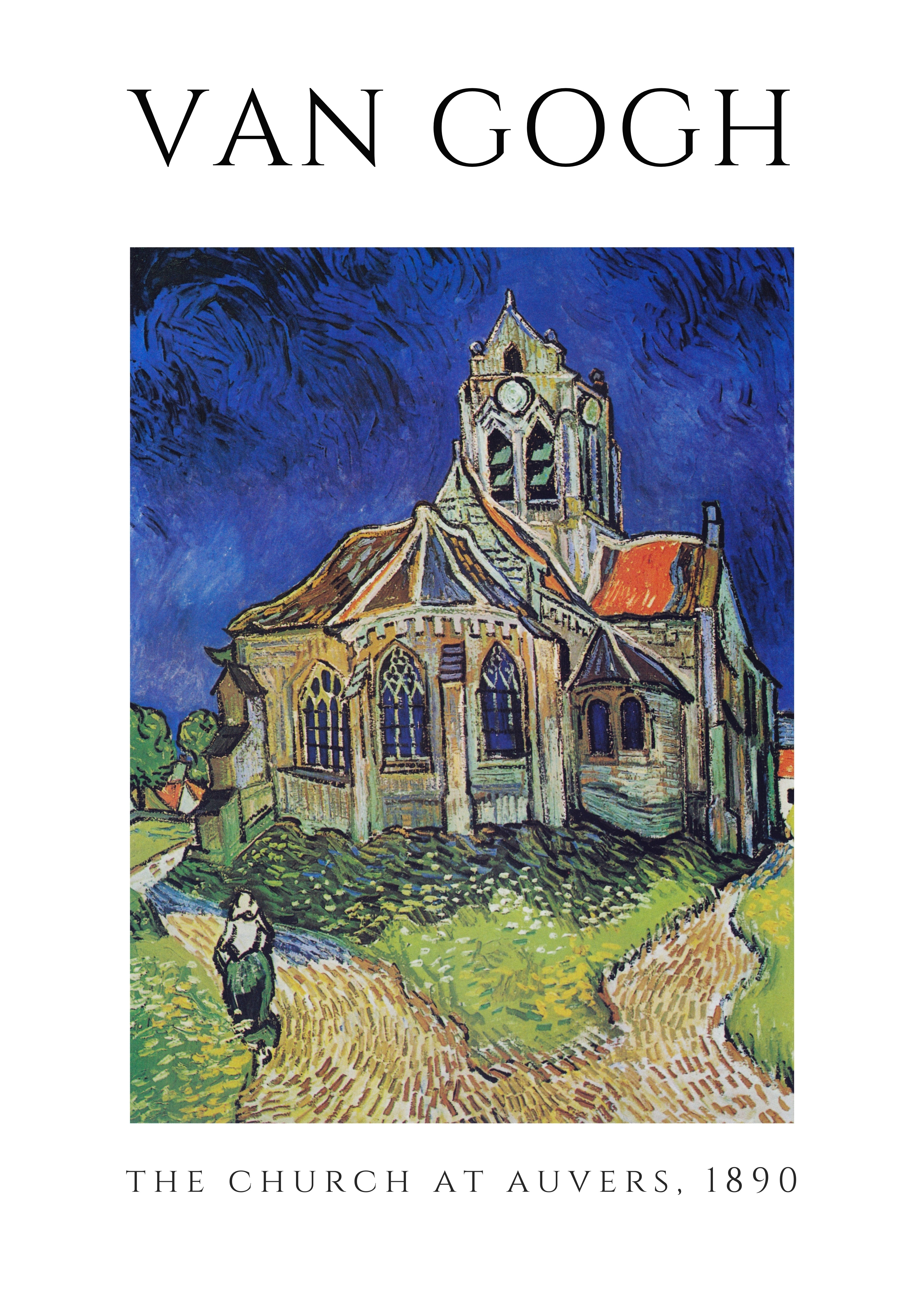 VANG12 Van Gogh Poster Printed | Premium Waterproof & Tear Resistant Full Colour Posters