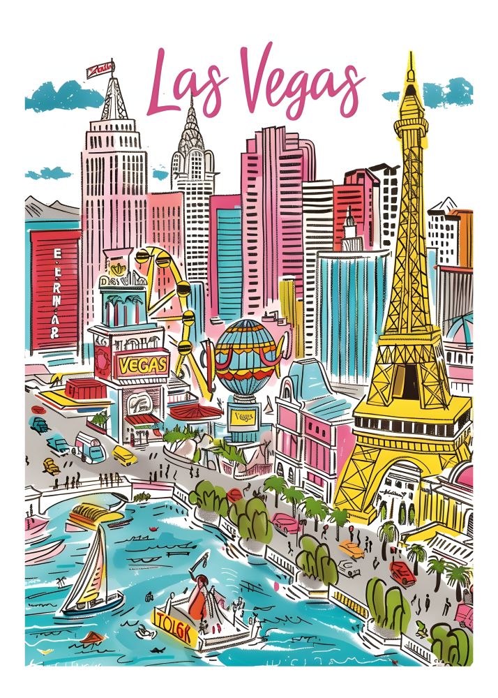 TT1 Trendy Travel Poster Printed | Premium Waterproof & Tear Resistant Full Colour Posters