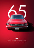 SEC12 Mustang Fastback 1965 Special Edition Car Poster Printed | Premium Waterproof & Tear Resistant Full Colour Posters