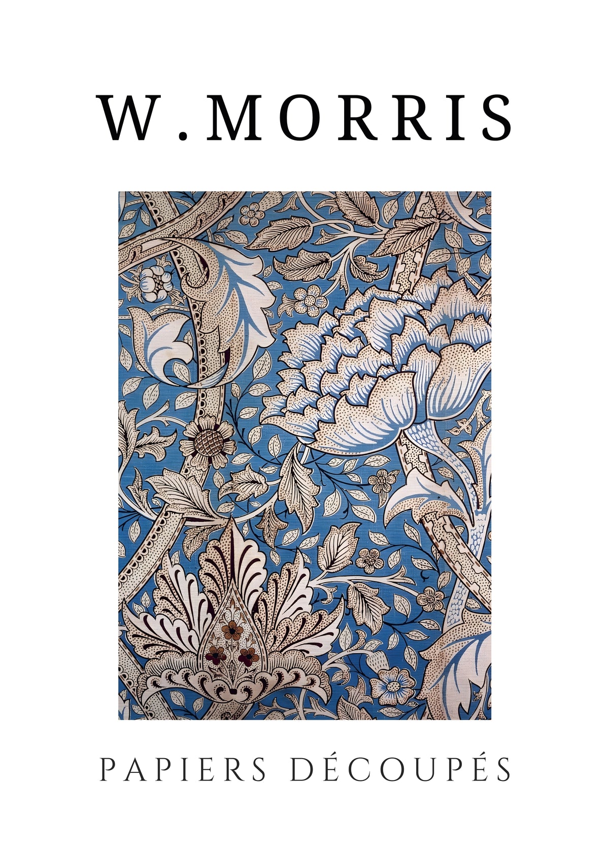 WMO12 W Morris Poster Printed | Premium Waterproof & Tear Resistant Full Colour Posters