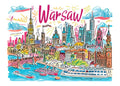 TT130 Warsaw Printed | Premium Waterproof & Tear Resistant Full Colour Posters