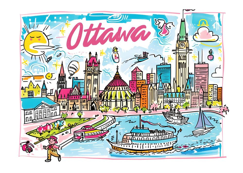 TT07 Trendy Travel Poster Printed | Premium Waterproof & Tear Resistant Full Colour Posters