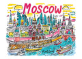 TT132 Moscow Printed | Premium Waterproof & Tear Resistant Full Colour Posters