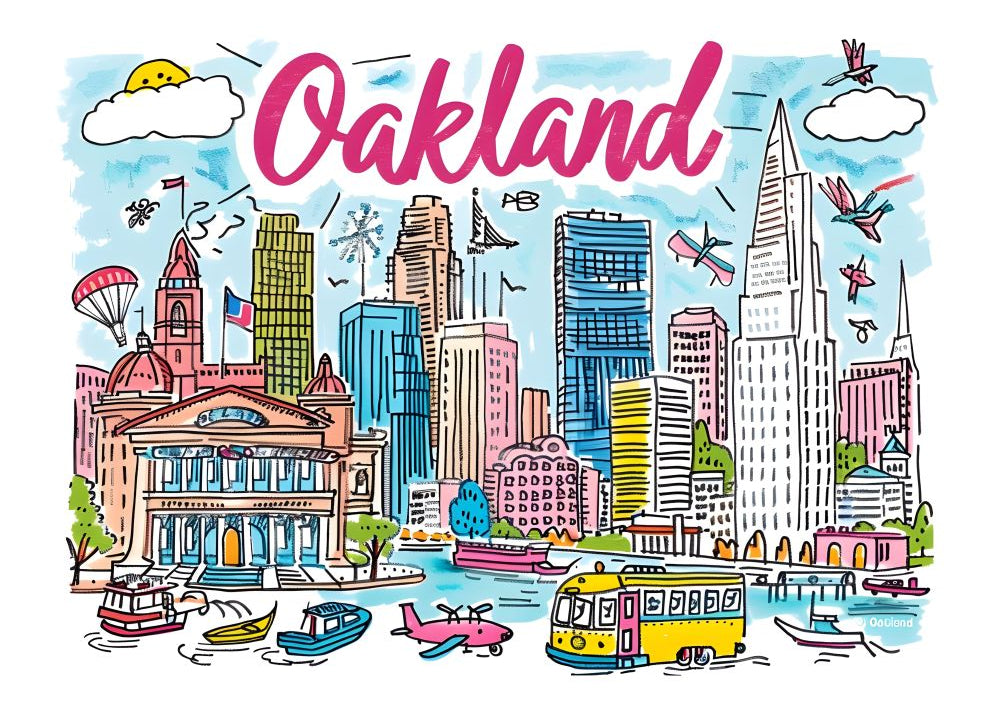 TT07 Trendy Travel Poster Printed | Premium Waterproof & Tear Resistant Full Colour Posters