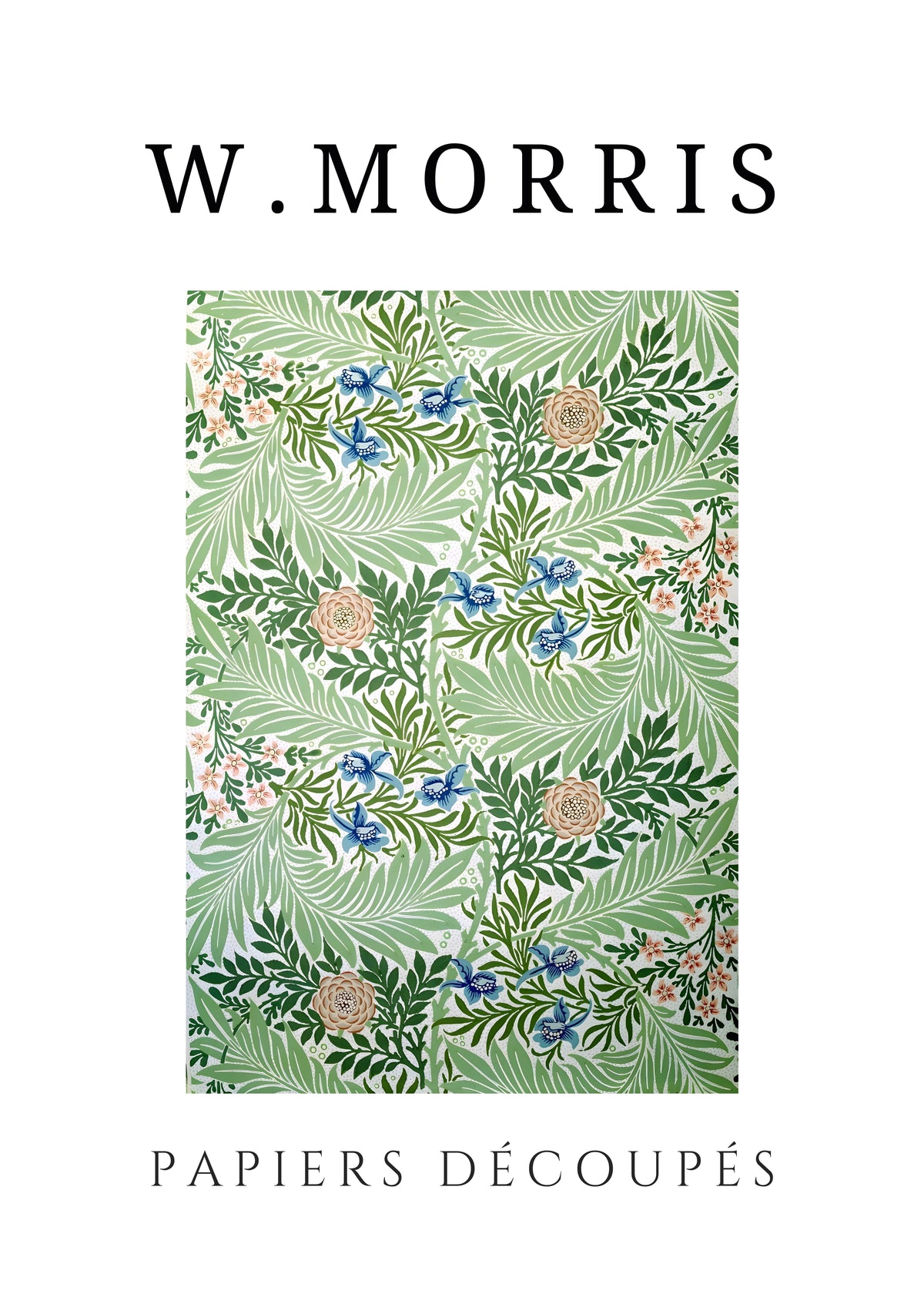 WMO13 W Morris Poster Printed | Premium Waterproof & Tear Resistant Full Colour Posters