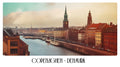 PP13 Copenaghen Denmark Panoramic Premium Waterproof & Tear Resistant Poster