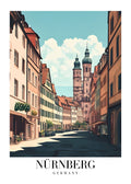 DAV140 Nurnberg Germany Printed | Premium Waterproof & Tear Resistant Full Colour Posters