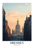 DAV141 Dresden Germany Printed | Premium Waterproof & Tear Resistant Full Colour Posters