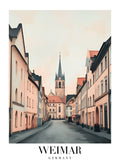 DAV144 Weimar Germany Printed | Premium Waterproof & Tear Resistant Full Colour Posters