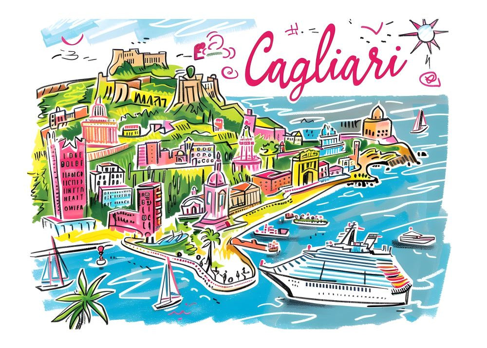 TT08 Trendy Travel Poster Printed | Premium Waterproof & Tear Resistant Full Colour Posters