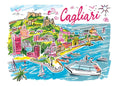 TT145 Cagliari Printed | Premium Waterproof & Tear Resistant Full Colour Posters
