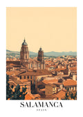 DAV146 Salamanca Spain Printed | Premium Waterproof & Tear Resistant Full Colour Posters