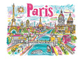 TT148 Paris Printed | Premium Waterproof & Tear Resistant Full Colour Posters