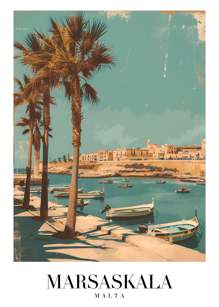 Travel Poster Printed | Premium Waterproof & Tear Resistant Full Colour Posters