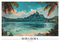 DAH14 Bora Bora French Polynesia Printed | Premium Waterproof & Tear Resistant Full Colour Posters (Copy) (Copy) (Copy) (Copy)