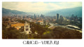 PP14 Caracas Venezuela Panoramic Premium Waterproof & Tear Resistant Poster