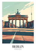 DAV14 Berlin Germany Printed | Premium Waterproof & Tear Resistant Full Colour Posters