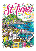 TT14 St Tropez Printed | Premium Waterproof & Tear Resistant Full Colour Posters