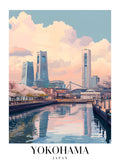 DAV153 Yokohama Japan Printed | Premium Waterproof & Tear Resistant Full Colour Posters