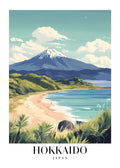 DAV155 Hokkaido Japan Printed | Premium Waterproof & Tear Resistant Full Colour Posters