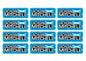 Flag Race Name Stickers For 1/5th scale Radio Controlled Vehicle A4,A5 Available