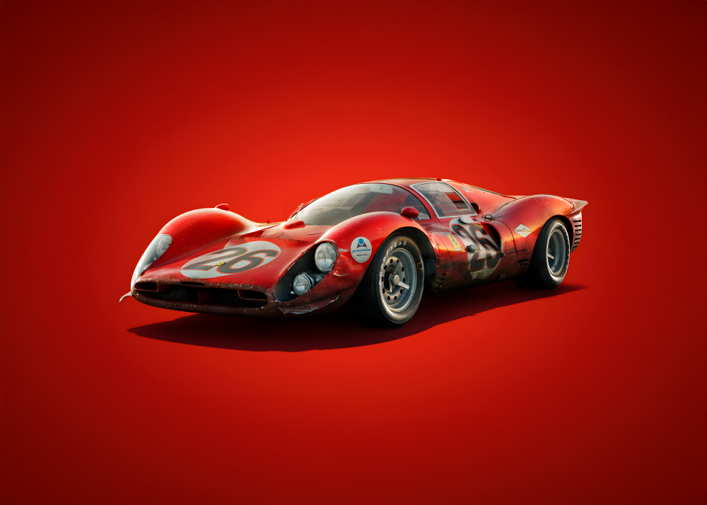 CC01-15 Classic Car Poster Printed | Premium Waterproof & Tear Resistant Full Colour Posters