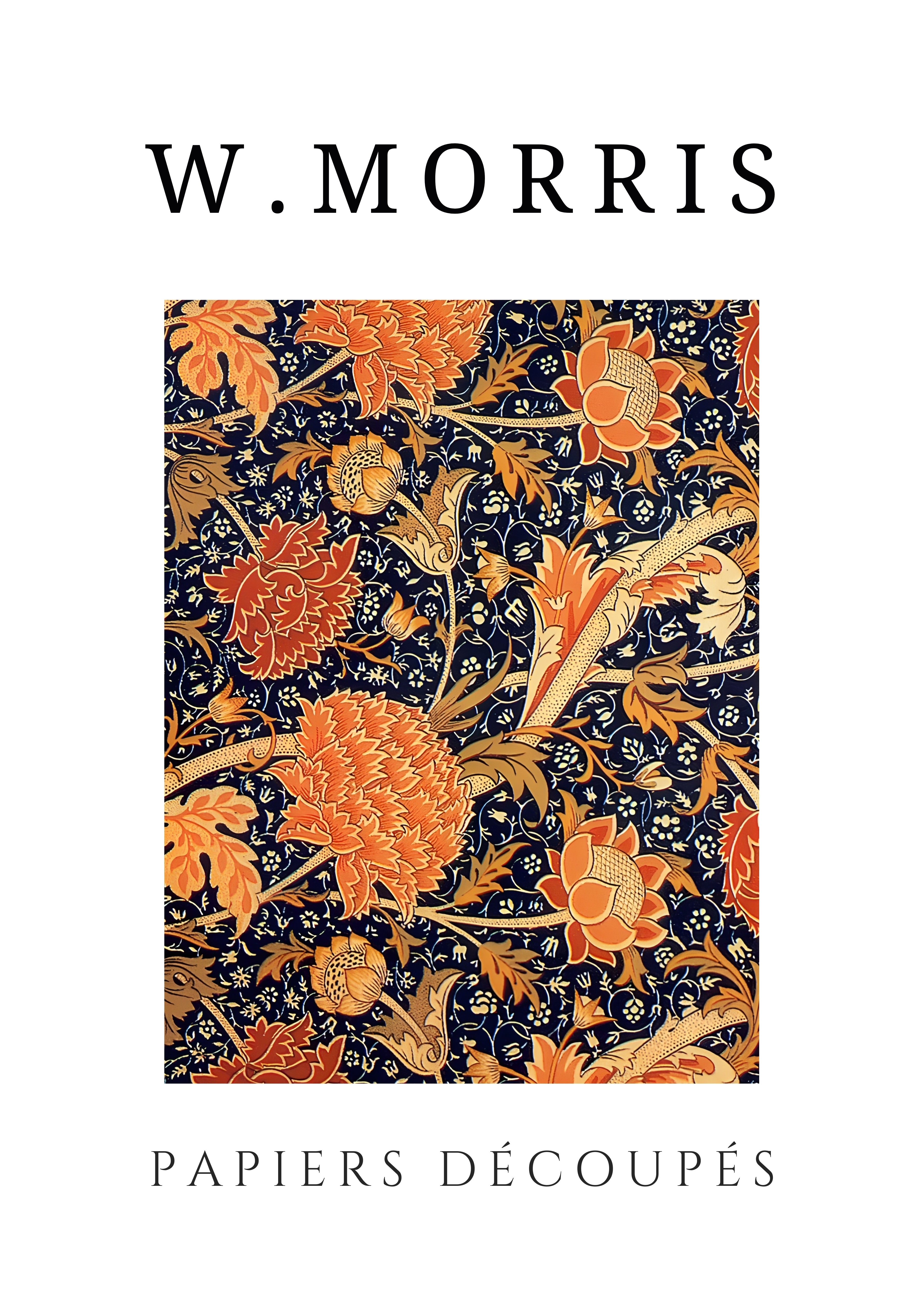 WMO16 W Morris Poster Printed | Premium Waterproof & Tear Resistant Full Colour Posters