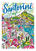 TT16 Santorini Printed | Premium Waterproof & Tear Resistant Full Colour Posters
