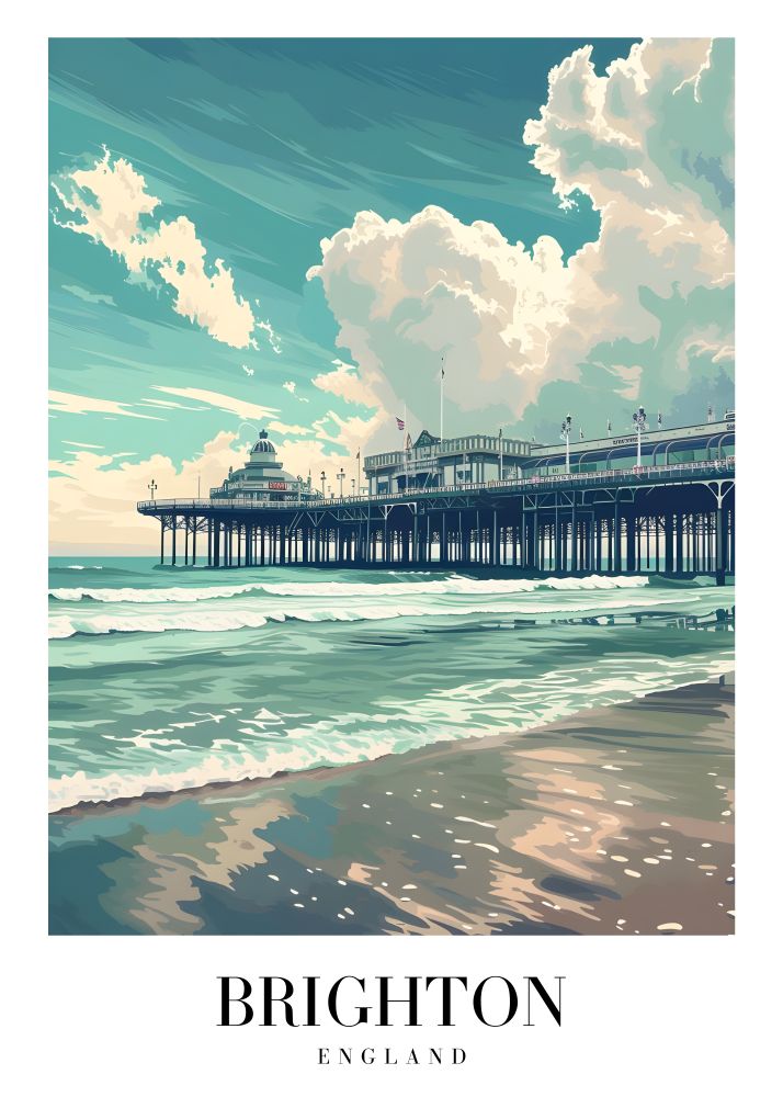 Travel Poster Printed | Premium Waterproof & Tear Resistant Full Colour Posters