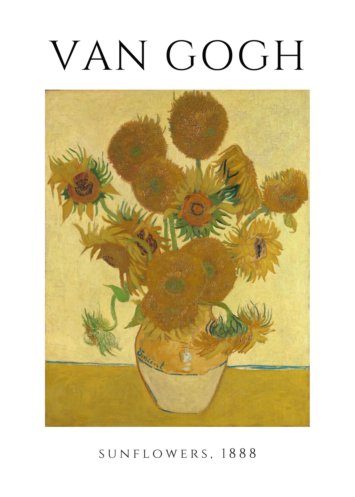 VANG17 Van Gogh Poster Printed | Premium Waterproof & Tear Resistant Full Colour Posters