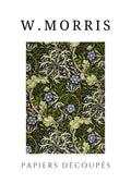 WMO17 W Morris Poster Printed | Premium Waterproof & Tear Resistant Full Colour Posters