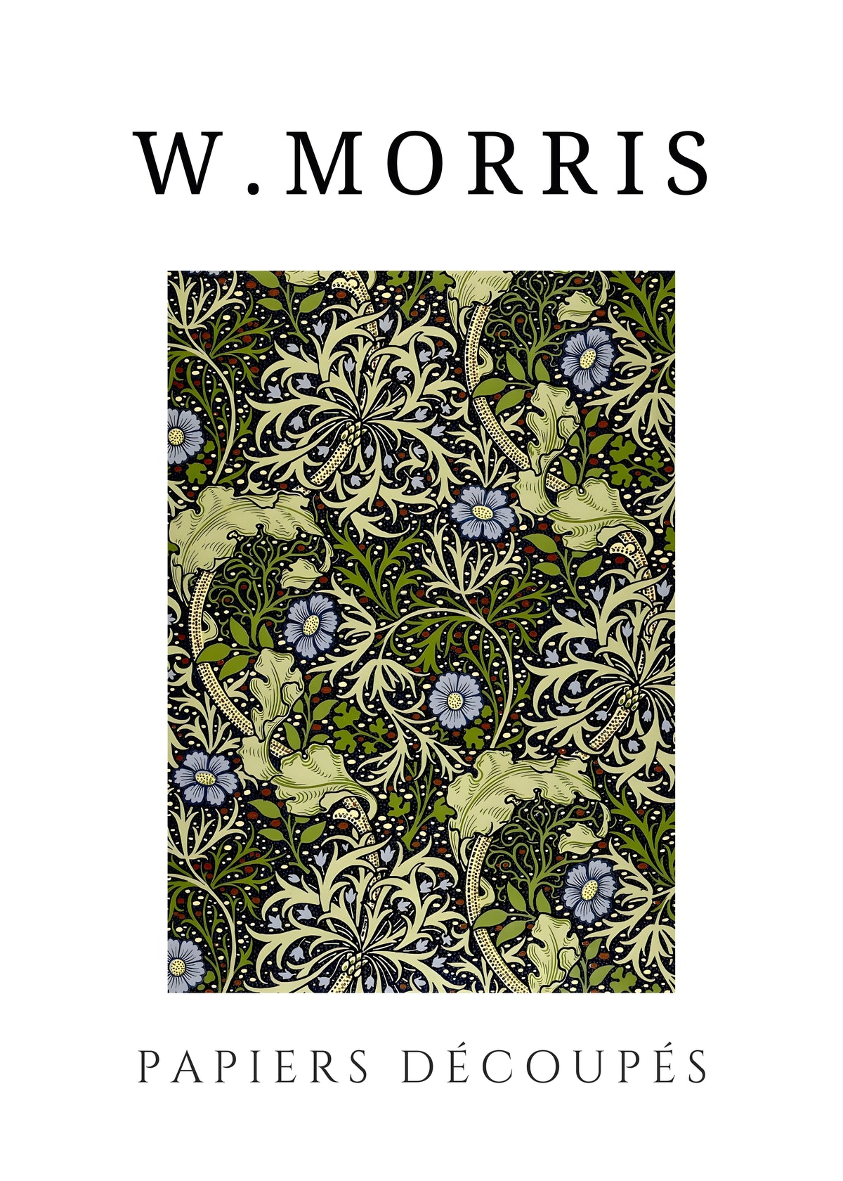 WMO17 W Morris Poster Printed | Premium Waterproof & Tear Resistant Full Colour Posters