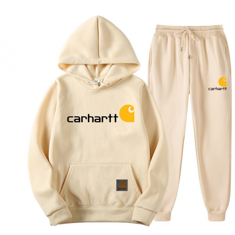 Street Hip Hop Casual Plus Size Unisex Hoodie Sweatshirt Set