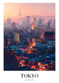 DAV18 Tokyo Japan Printed | Premium Waterproof & Tear Resistant Full Colour Posters