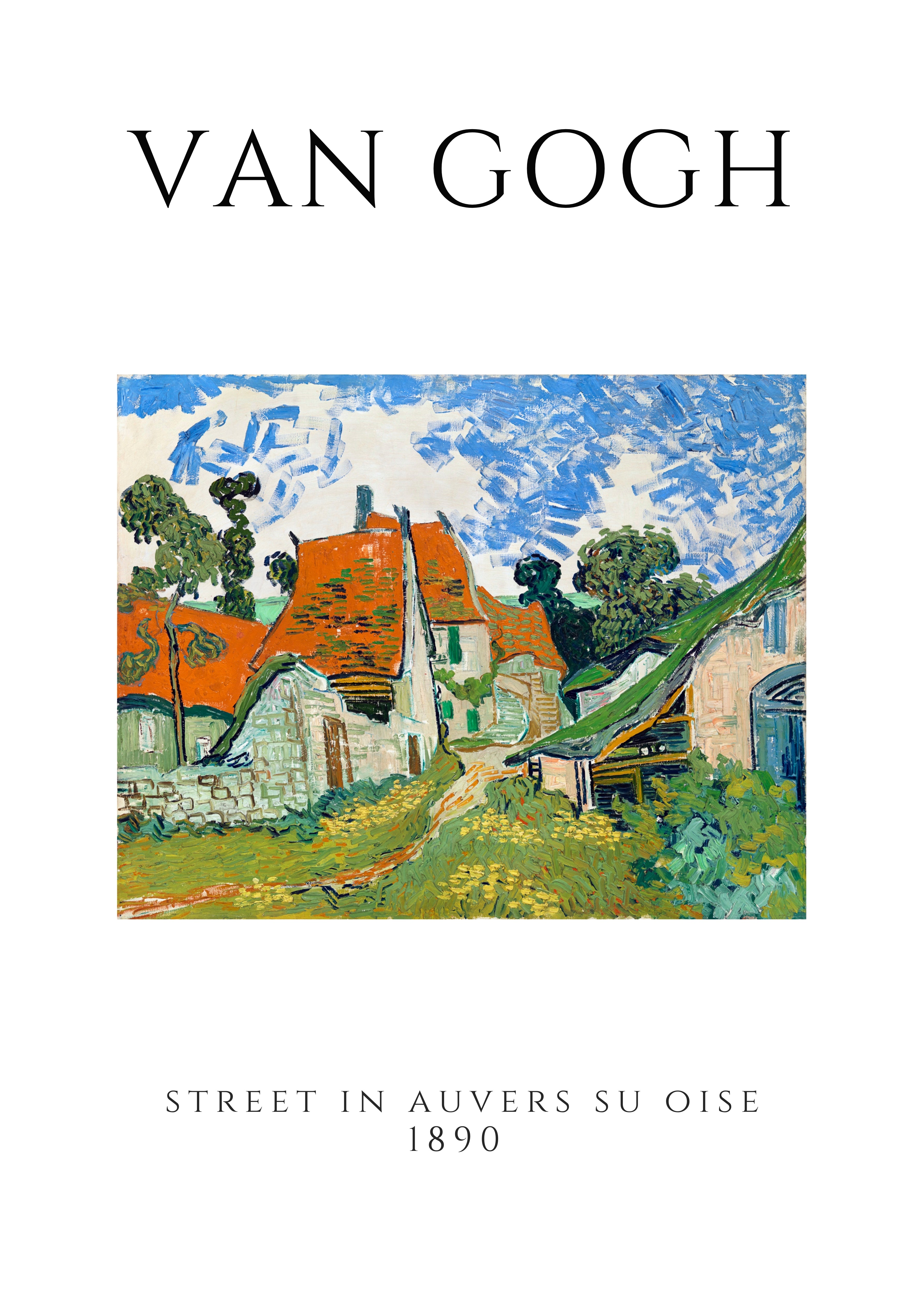 VANG18 Van Gogh Poster Printed | Premium Waterproof & Tear Resistant Full Colour Posters