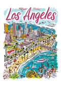 TT18 Los Angeles Printed | Premium Waterproof & Tear Resistant Full Colour Posters
