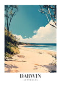 DAV196 Darwin Australia Printed | Premium Waterproof & Tear Resistant Full Colour Posters