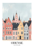 DAV199 Aalborg Denmark Printed | Premium Waterproof & Tear Resistant Full Colour Posters